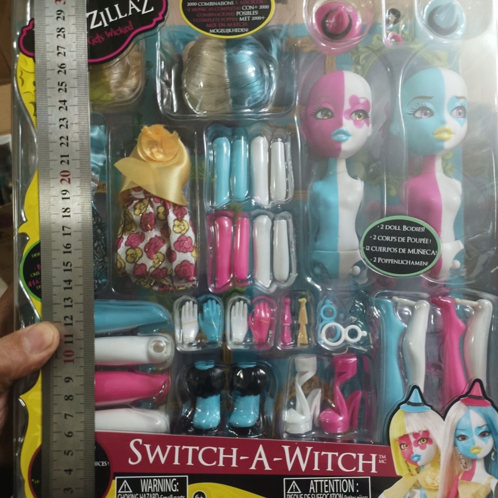 Lược Chải Ma Thuật Cơ Thể Búp Bê BRATZILLAZ BRATZILLAZ