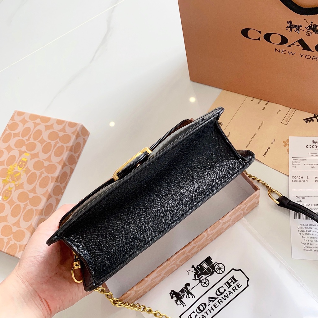 Túi Đeo Chéo Phong Cách Retro Thanh Lịch Hàng Mới 1357COACH Dành Cho Bạn Nữ