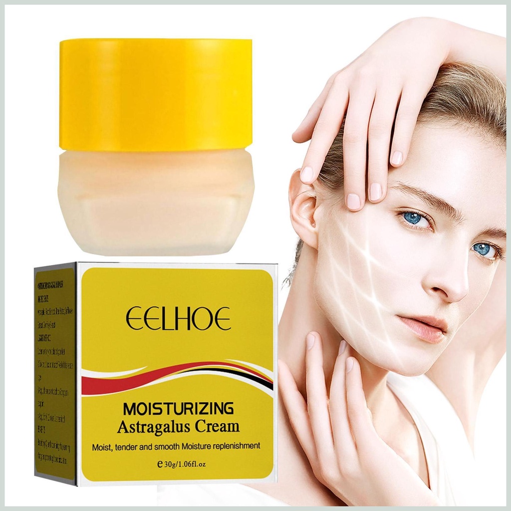 Kem Dưỡng Da Mặt Astragalus Chiết Xuất Thiên Nhiên Làm Sáng Da 1.06oz