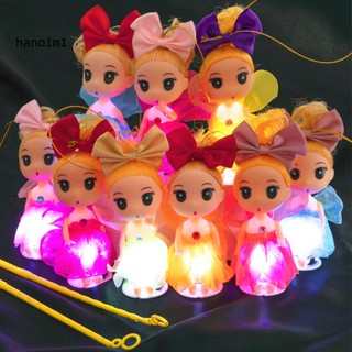 Lồng Đèn LED Hình Búp Bê Dễ Thương