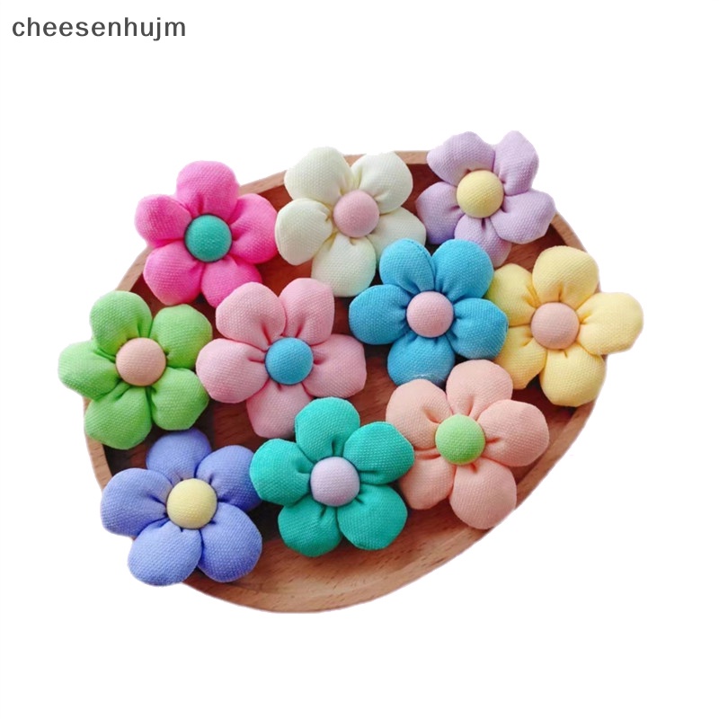 Ghim Cài Áo Hình Hoa Nhiều Màu Sắc Dễ Thương Cho Bé Gái