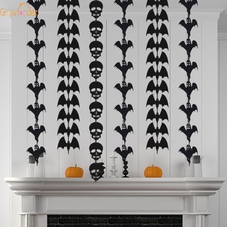 Set 12 dây cờ treo trang trí halloween