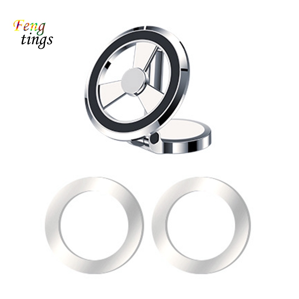 1 Bộ Giá Đỡ Điện Thoại Từ Tính Xoay 360 Độ Bằng Hợp Kim Kẽm Cho Xe Hơi