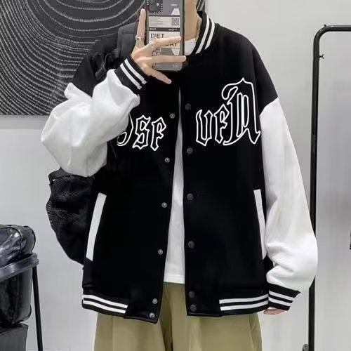 Áo Khoác Bóng Chày Form Rộng Thời Trang Trẻ Trung Cho Nam