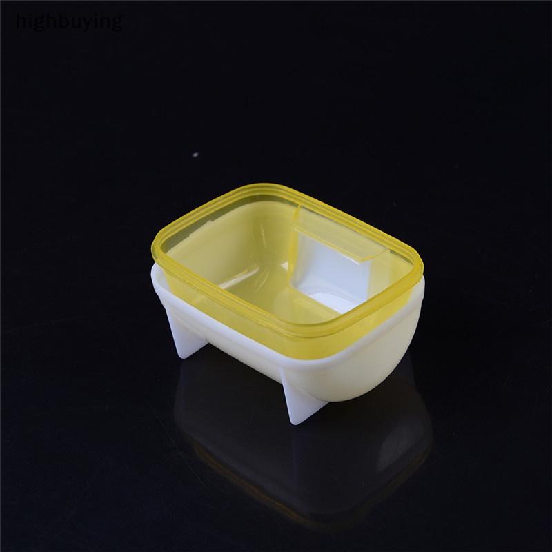 Chất lượng cao cho thú cưng hamster phòng tắm phòng tắm cát phòng tắm hơi nhà vệ sinh lồng cát phòng tắm bằng nhựa trong suốt mới