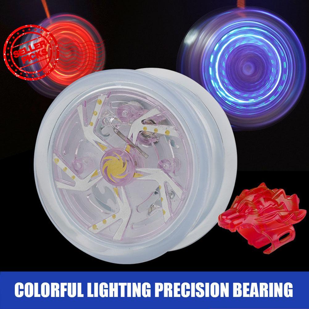 Đồ Chơi Yoyo Có Đèn LED Nhiều Màu Tái Chế Tự Động U4E1