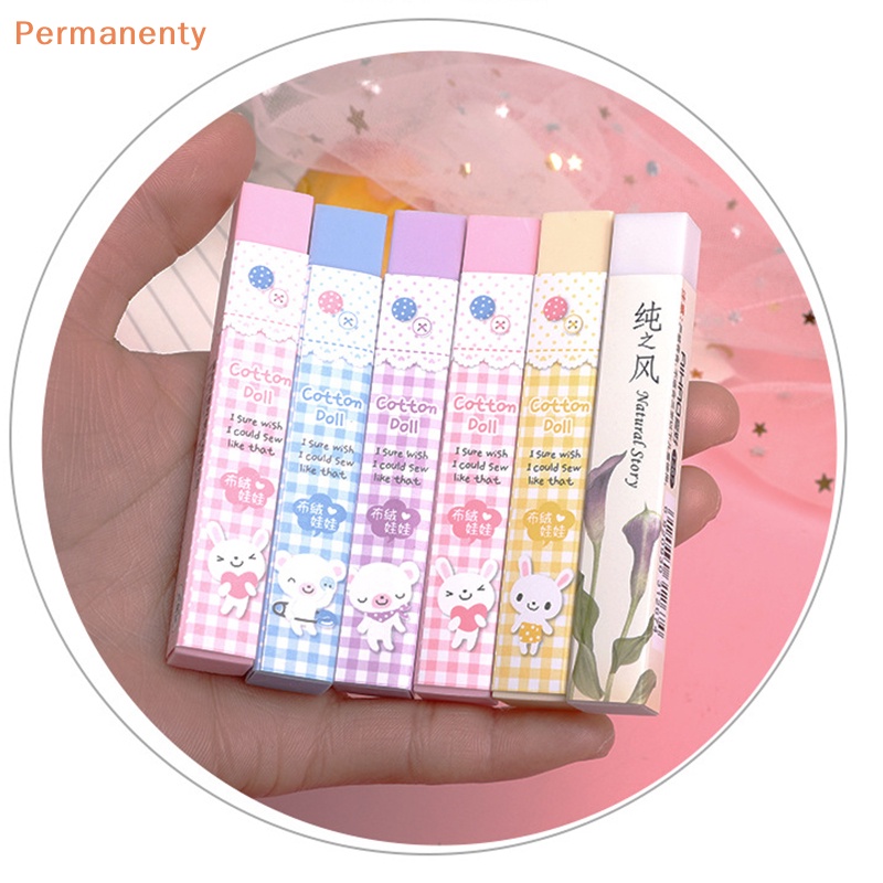 1 Cục Tẩy Dài Họa Tiết Dễ Thương Dành Cho Trẻ Em