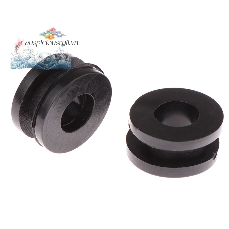 Set 1 10 Vòng Đệm Cao Su Màu Đen Chuyên Dụng Cho Xe Mô Tô Honda Suzuki CBR GSXR Ninja ZX YZF Kawasaki Good Gpods