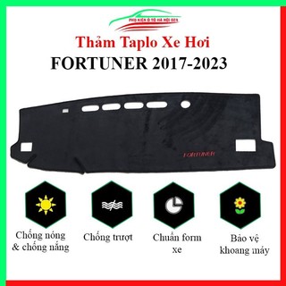 Thảm taplo xe ô tô TOYOTA FORTUNER 2017-2023 chống nắng nóng làm mát xe mở rộng tầm nhìn