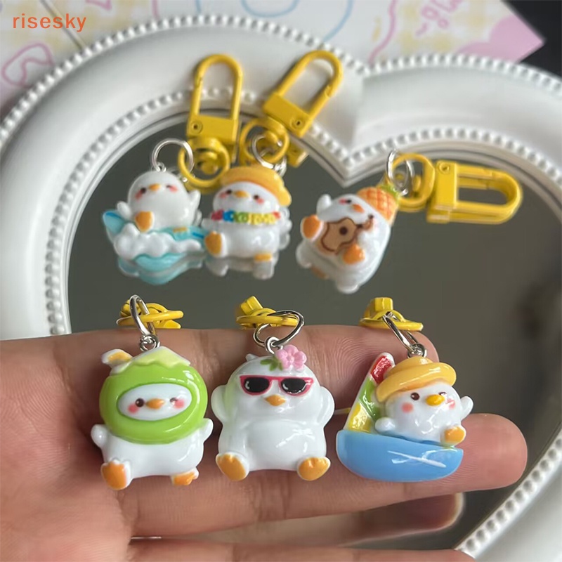 Móc Chìa Khóa / Điện Thoại Hình Chú Vịt Dễ Thương