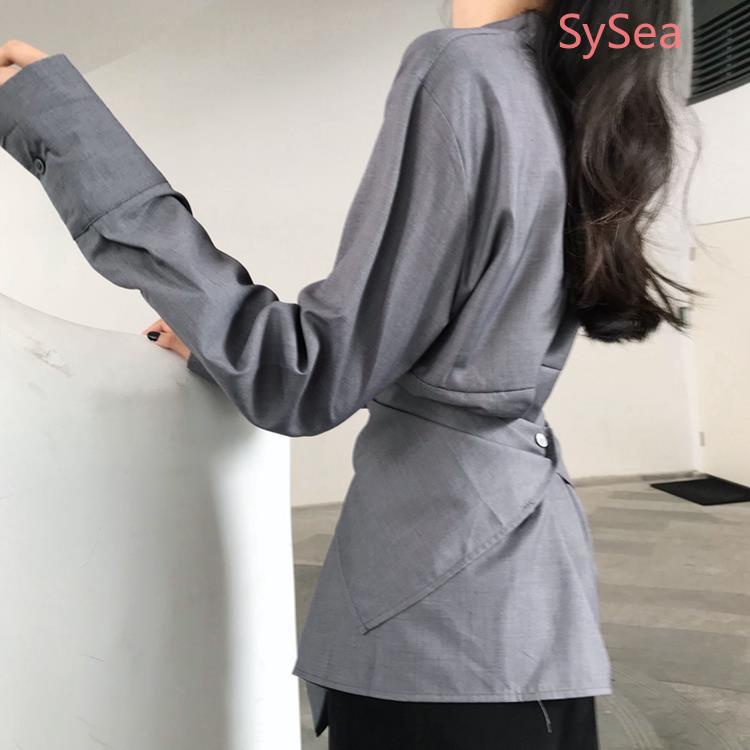 Áo Sơ Mi Tay Dài Dáng Rộng Phong Cách Thời Trang Hàn Quốc