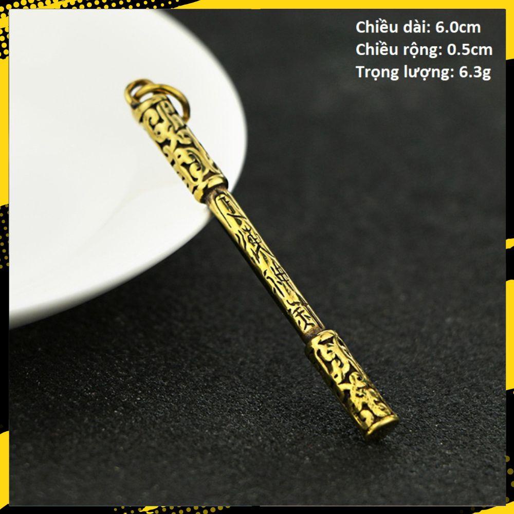 Móc Khóa Đồng Thau Đao, Kiếm, Rìu, Búa Độc Đáo - E4