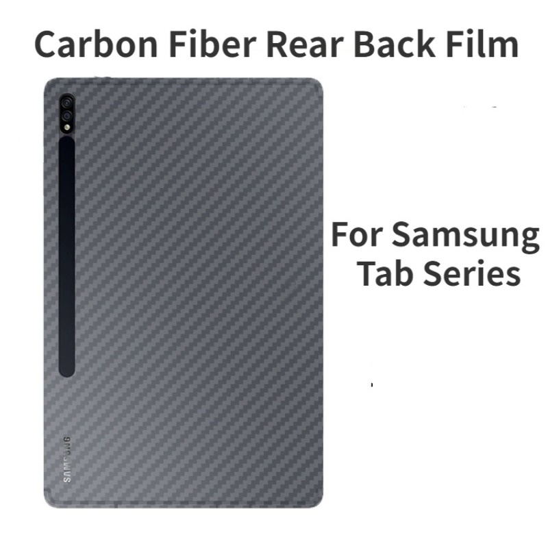 1 Bộ Kính Cường Lực + Sợi Carbon Cho Samsung Galaxy Tab S9 S9 + S9 Plus 2023 SM-X710 SM-X716B SM-X718U SM-X810