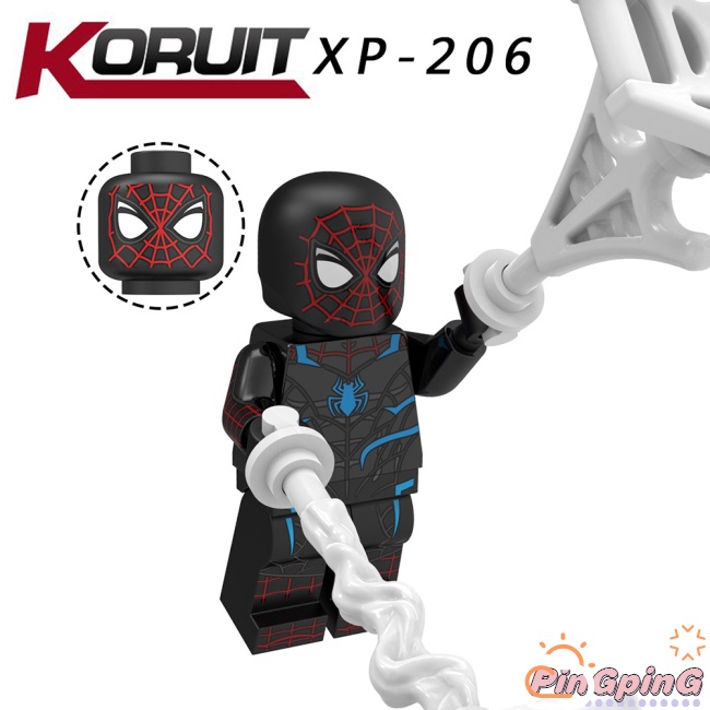 Mô Hình Đồ Chơi Lắp Ráp Người Nhện PING Kt1028