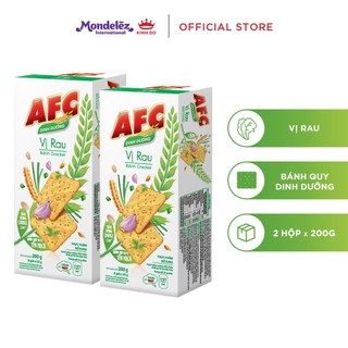 Bánh quy rau củ afc - bánh quy dinh dưỡng vị rau củ, 193.8g