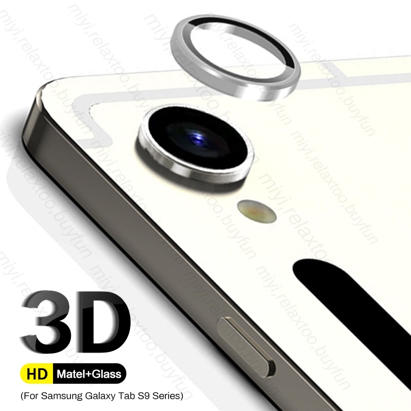 Miếng Dán Cường Lực 9D Bảo Vệ Camera Cho Samsung Galaxy Tab S9 Ultra S 9 S9 Plus S9 +