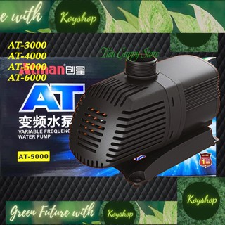 Máy bơm đẩy atman tiết kiệm điện at-3000, at-4000, at-5000, at-6000 chuyên dụng cho bể cá cảnh, cá koi giao nhanh 2h