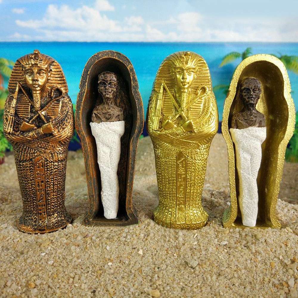 Pharaoh ai cập quan tài mô hình xác ướp tượng nhỏ cho trẻ em đồ chơi xmas quà tặng hữu ích