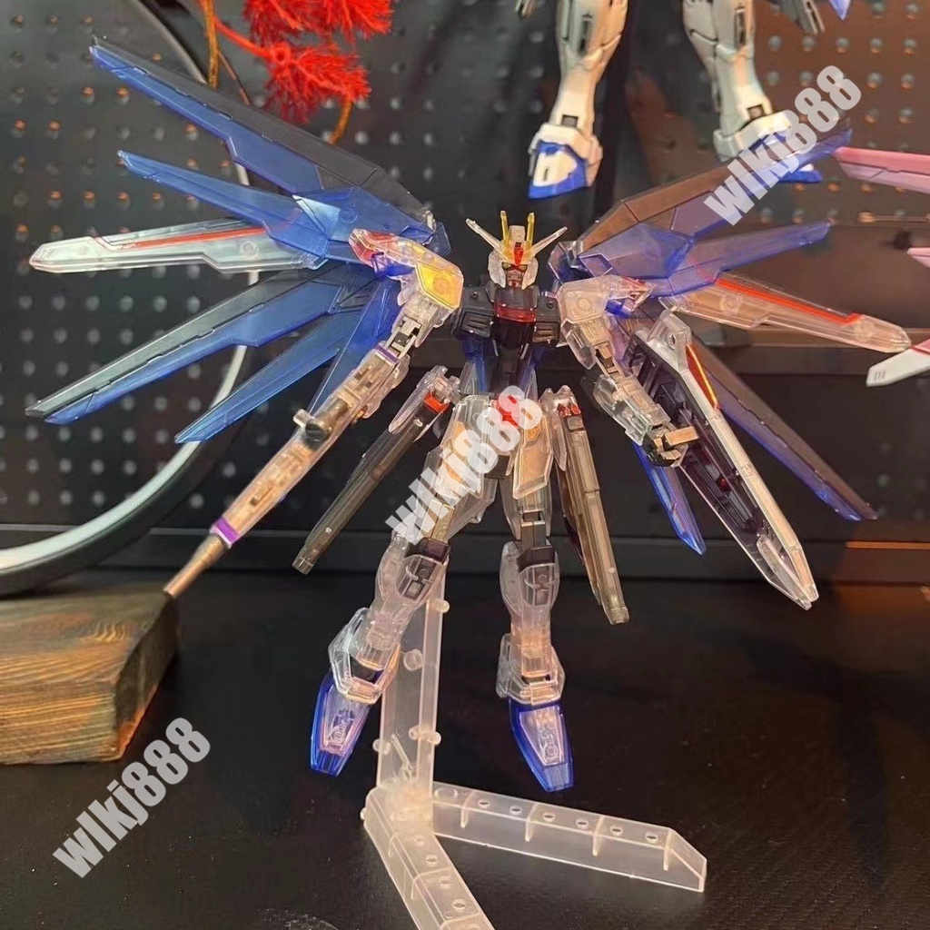 Gundam freedom fighter hg 1/144 zgmf-x10a mercury xvx-016 aerial 2.0 pink freedom strike gundam action hình quà tặng mô hình lắp ráp đồ chơi trưng bày