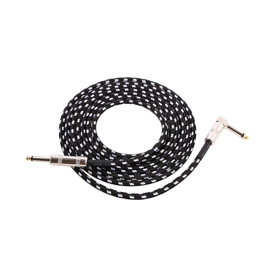 Cáp đàn guitar 0,5m / 1m / 3m cáp nhạc cụ chuyên nghiệp dây amp guitar điện