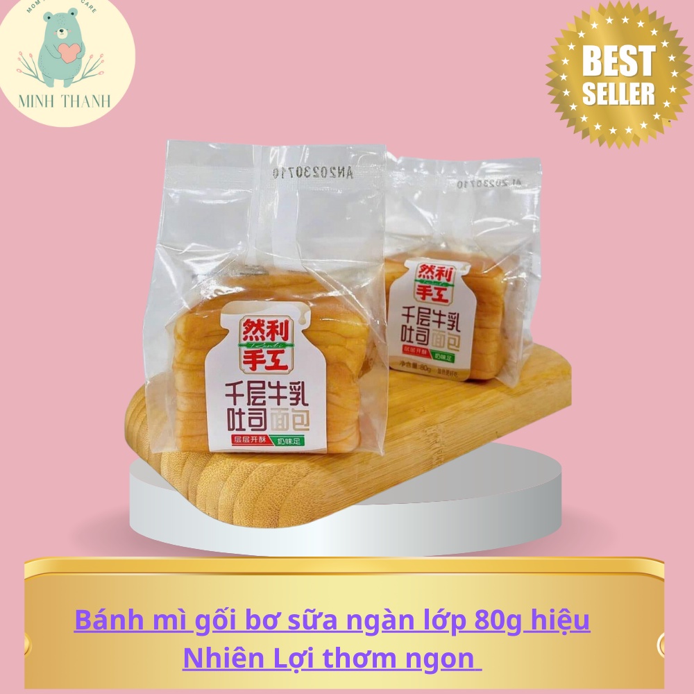 Bánh mì bơ sữa ngàn lớp Nhiên Lợi