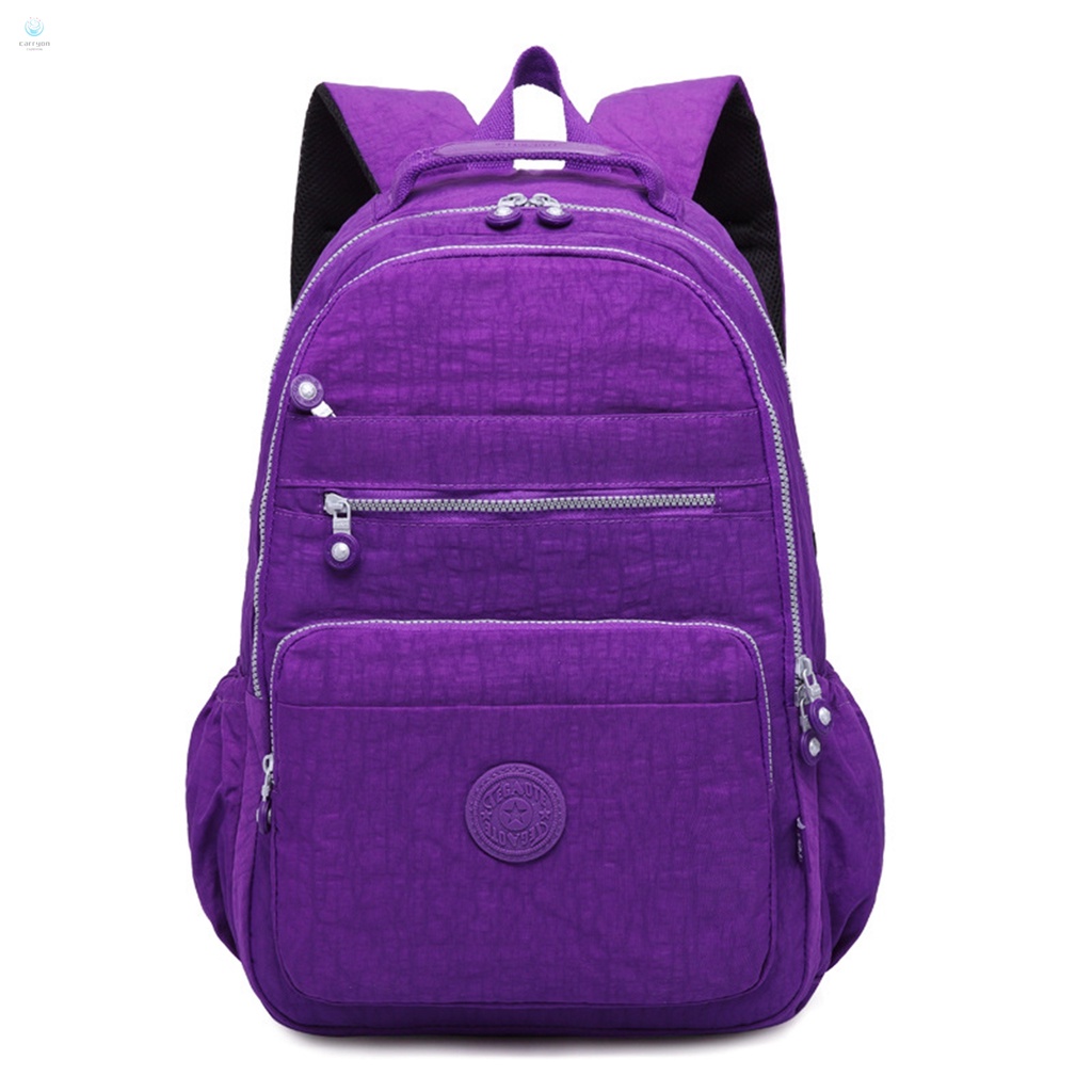 Nam nữ casual daypack classic carry-on backpack túi sách đi học dung lượng lớn