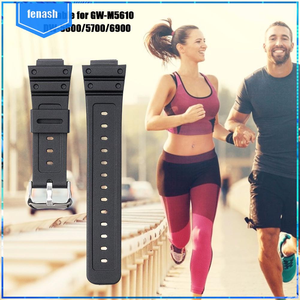 Dây đeo bằng cao su silicon cho casio g-shock gwm5610 dw5600 dw5700 dw6900