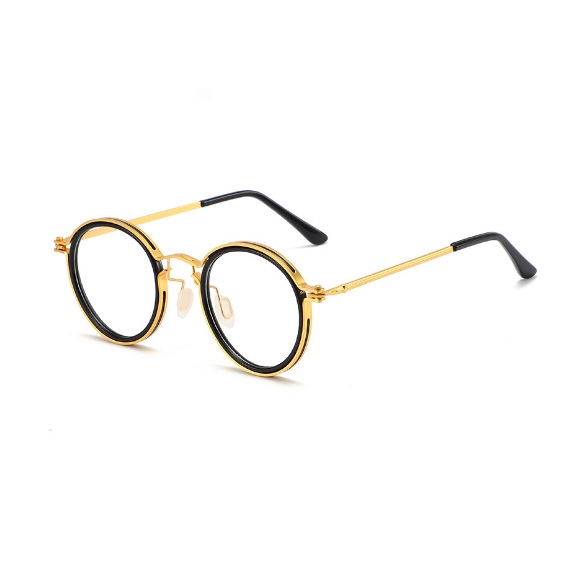 Kính đọc sách retro round anti-blue dành cho nam và nữ kính đọc sách anti-fatigue thoải mái