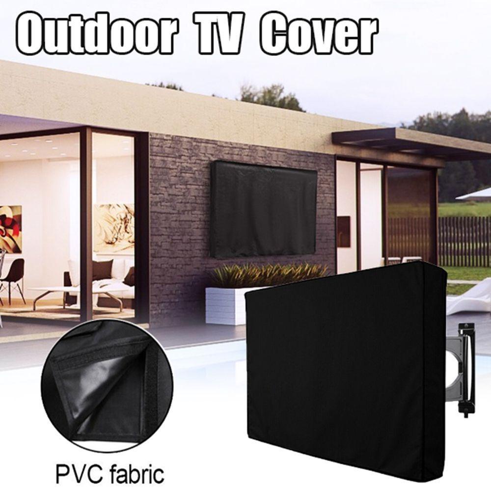 Vỏ tv dalton, vỏ bảo vệ tv chống thấm nước, tấm che bụi tv 600d oxford vải oxford 600d màu đen thoáng khí phổ quát