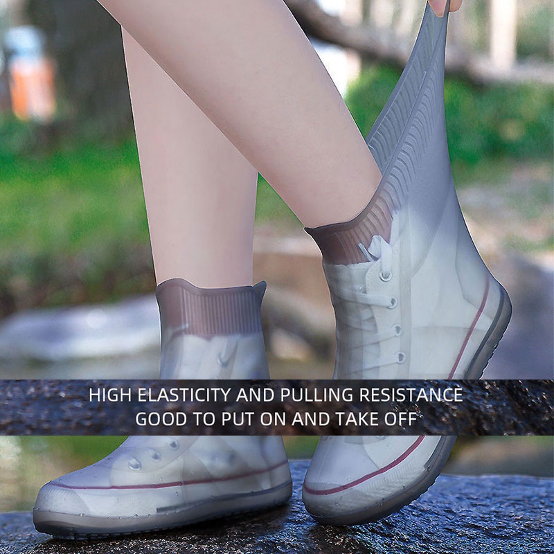 Bọc giày đi mưa NURGAZ bằng silicon chống trơn trượt cho các hoạt động ngoài trời