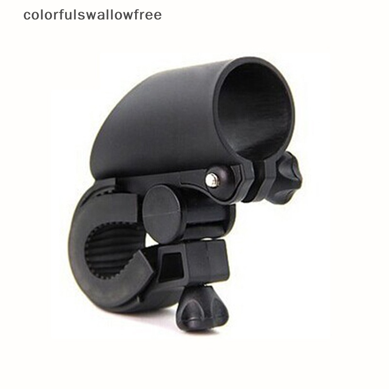 Colorfulswallowfree đèn chiếu sáng xe đạp di động giá đỡ đạp xe đạp xoay tay cầm đèn pin led đèn pin kẹp kẹp phụ kiện abc
