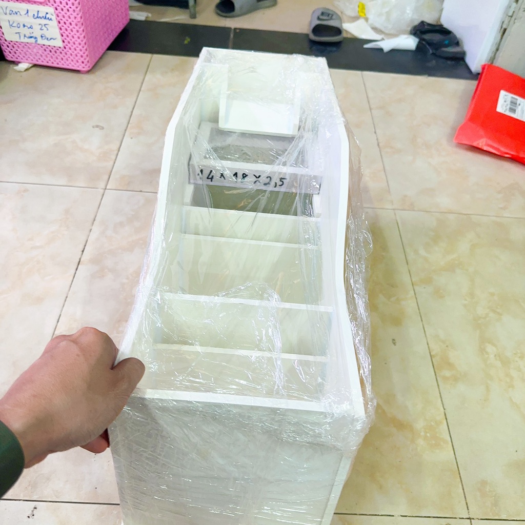 Lọc Tràn Trên Mũi Tàu Có Ngăn Lắng Kèm Khay Tách Phân PVC Cao Cấp Đủ Kích Thước