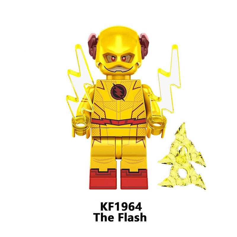 Đồ chơi trẻ em dòng siêu anh hùng justice league dc flash khối xây dựng lắp ráp minifigures
