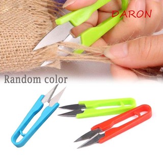 Kéo sợi daron diy u-shaped cross stitch máy cắt chỉ bằng thép không gỉ gia dụng thợ may kéo