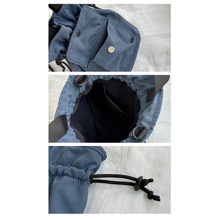 Túi Xách Dây Rút Phong Cách Hàn Quốc Mới Cho Nữ