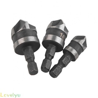 ⭐24H SHIPING ⭐Drill Bit 90 Degree Carbon Steel Chamfer Chamferer Drilling Hexagon Power Tools