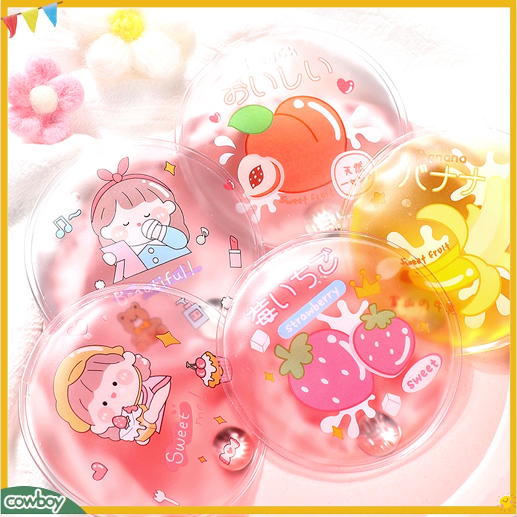 Winter self-heating hand warmer có thể tái sử dụng cartoon gel liquid heat pack pocket portable mini hand warmer for cold days