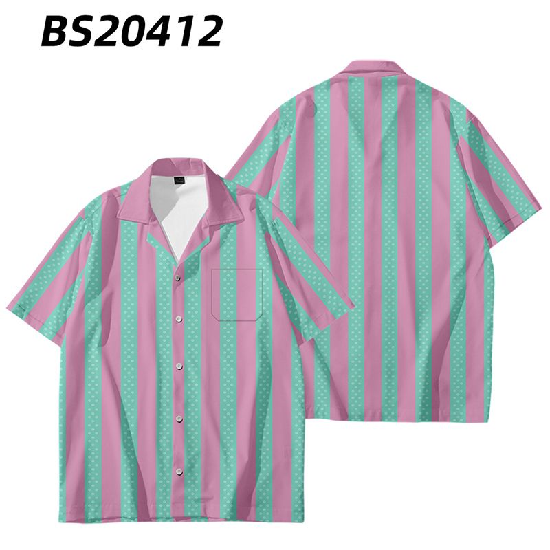 I am kenough ken ryan gosling barbie cosplay cho nam giới áo sơ mi hawaii quần ngắn barbie movie ken's beach wear set trang phục dành cho người lớn