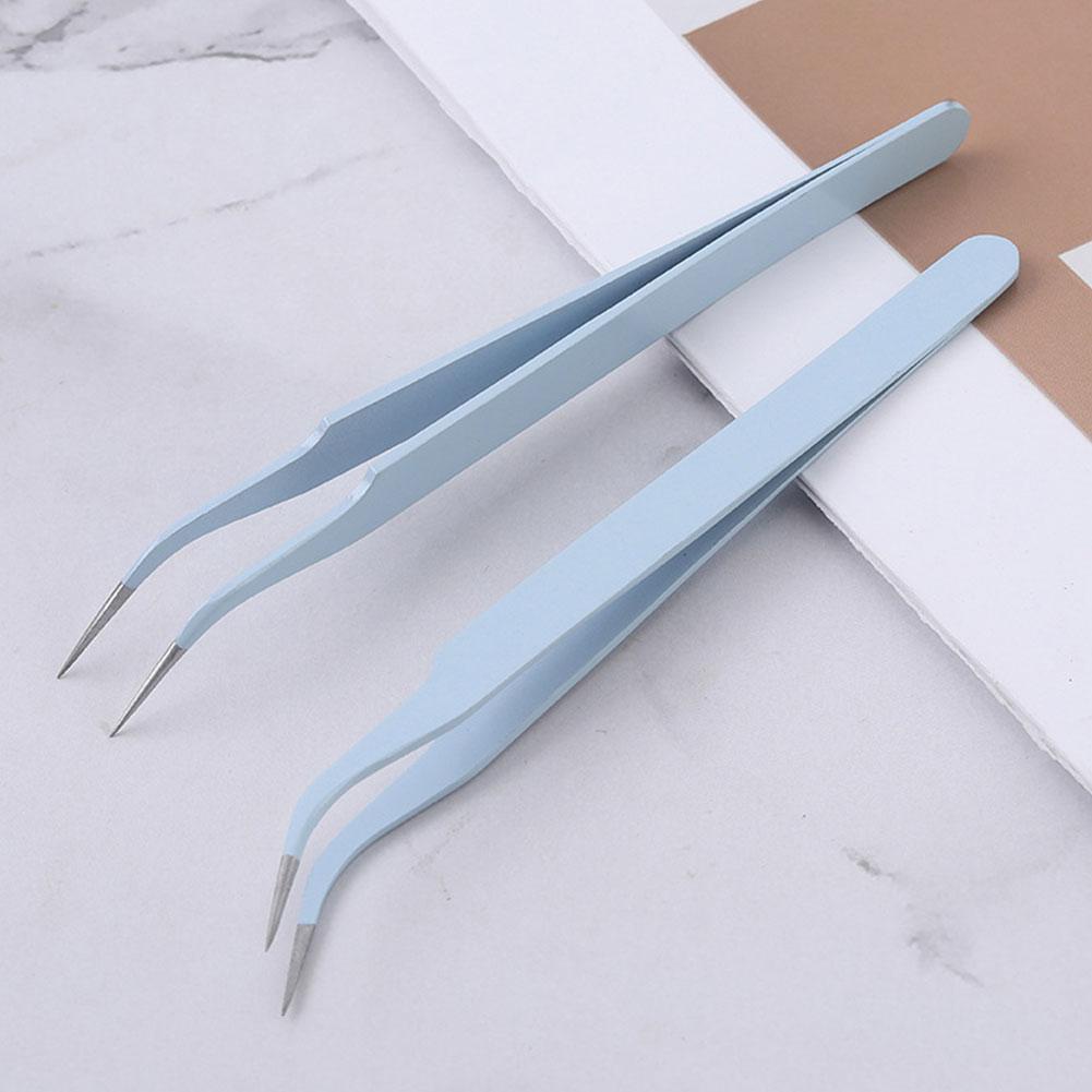 Nhíp Lông Mày Bằng Thép Không Gỉ Nhiều Màu Sắc t4n0