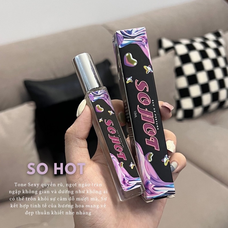 Nước Hoa Chiết 10ml Mùi Nam/Nữ Lưu Hương Lâu, Mùi Thơm Sang Trọng, Cá Tính, Quyến Rũ