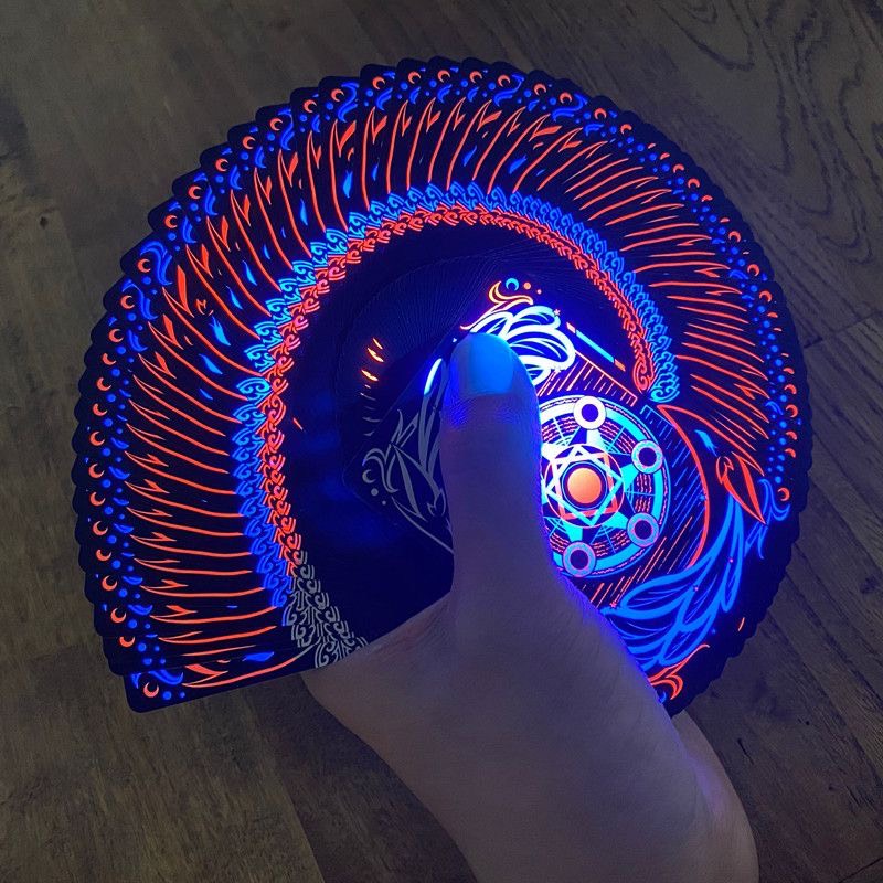 Bộ Bài Tây Cung Hoàng Đạo Phát Sáng Huỳnh Quang UV Cao Cấp | Thẻ Bài Sưu Tầm Trưng Bày