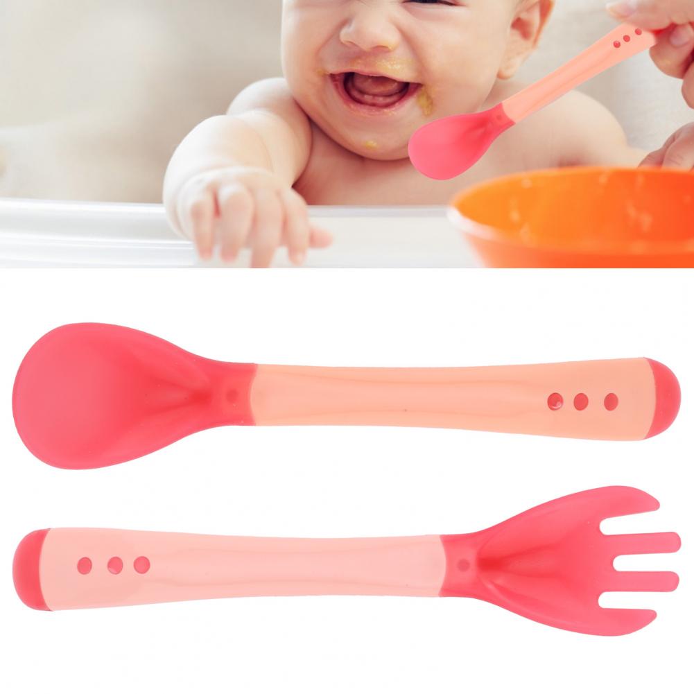 Thìa Silicon Báo Nóng,Muỗng Silicon Mềm Cho Bé Ăn Dặm Giúp Bé Ăn Ngoan, Muỗng thìa ăn dặm silicon hình,Thân thiện với môi trường, thích hợp cho bé học HDbabies