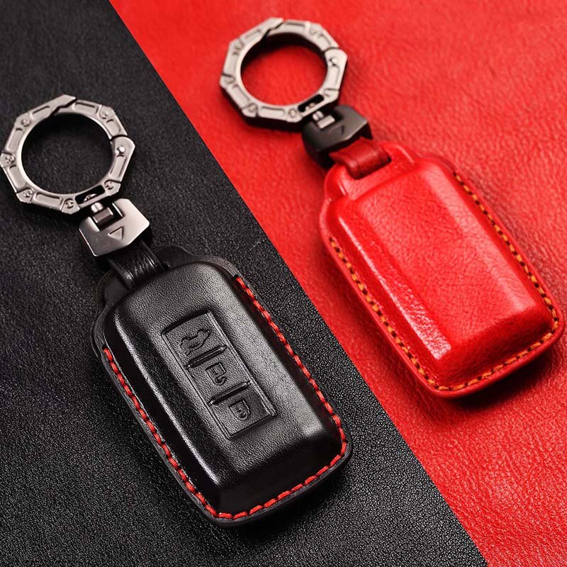 Vỏ Da Bảo Vệ Chìa Khóa Xe Hơi Mitsubishi Pajaro 2023 Athlete 4x4 Triton Xpander Montero Strada Outlander 3 ASX Colt Lancer Grandis Pajero