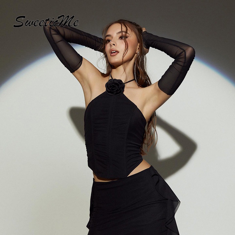 Áo Tank Top Hai Dây Dáng Ôm Màu Trơn Thời Trang 2023 Quyến Rũ Cho Nữ