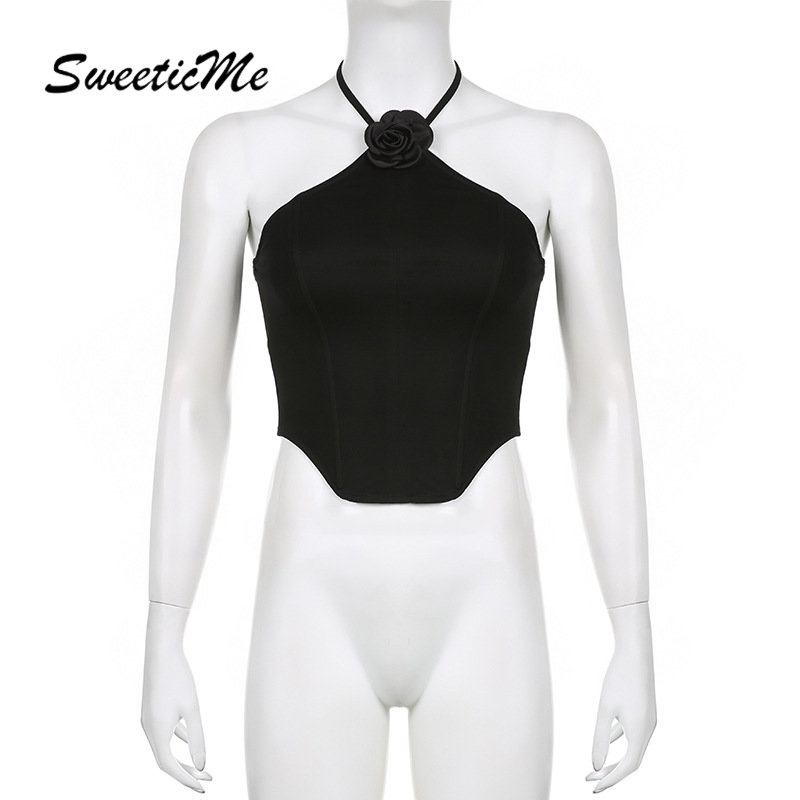 Áo Tank Top Hai Dây Dáng Ôm Màu Trơn Thời Trang 2023 Quyến Rũ Cho Nữ