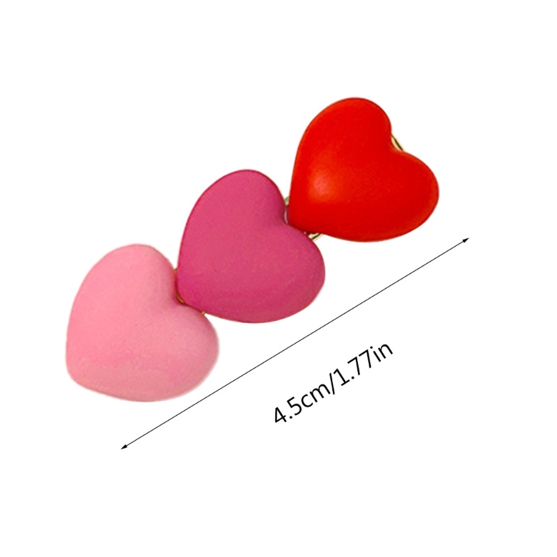 Kẹp Tóc Hình Trái Tim Xinh Xắn Cho Bé Gái