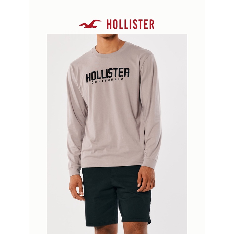 Áo Thun Dài Tay In logo Hollister Thiết Kế Thoải Mái Cho Nam 321616-1 ...
