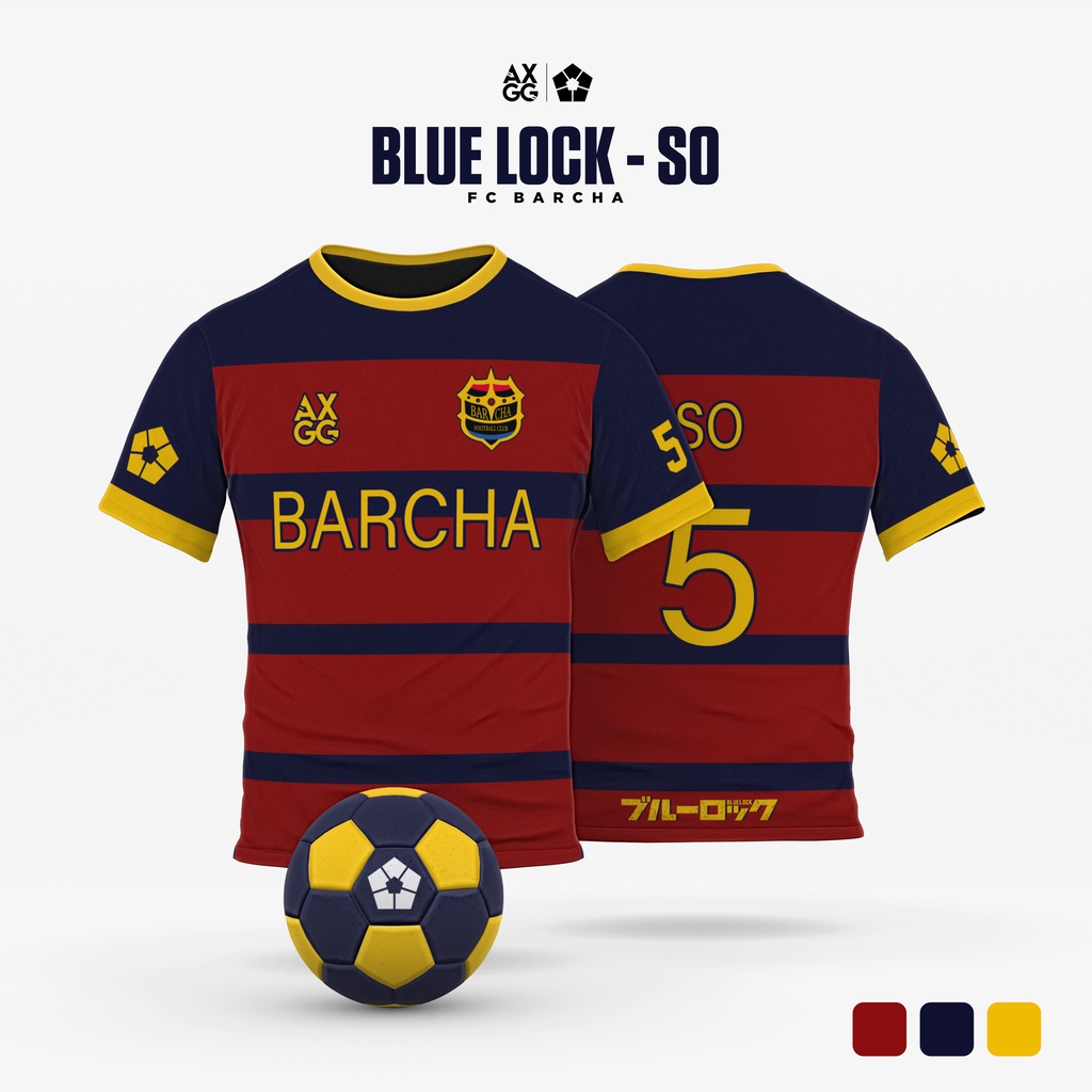 Áo Thun Anime "Blue Lock - FC Barcha"