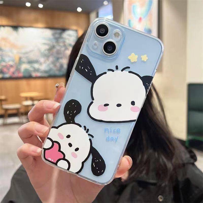 Hoạt Hình Ốp Điện Thoại tpu Trong Suốt Hình melody Cho iphone 15 14 13 12 pro max 11 xs xr x 8 7 6 6s plus 12mini 13mini se2020