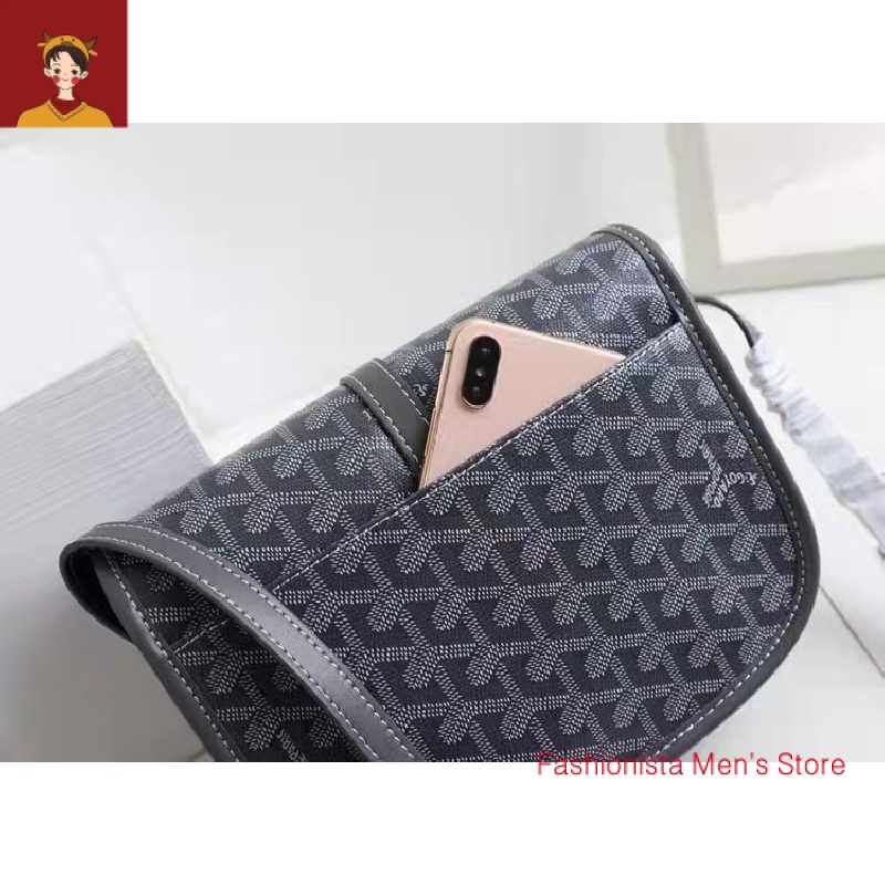 Goyard Túi Xách goyard goyard Gooya Đeo Vai Thanh Lịch Dễ Phối Đồ Phiên Bản Hàn Quốc Unisex Me